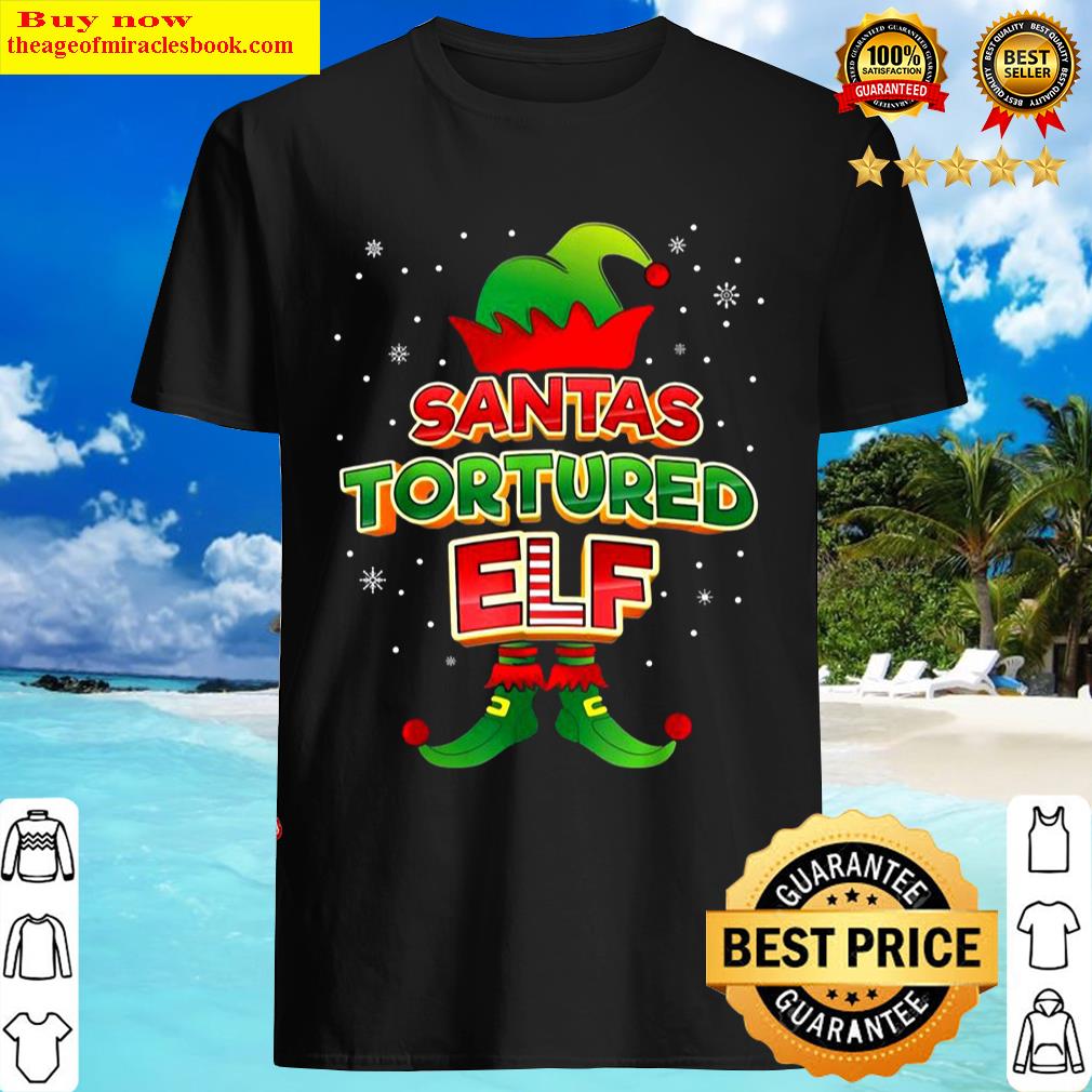 Tortured Elf Xmas Matching Pajama Party Family