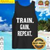 Train Gain Repeat Mens Bodybuilder Gym Tank Top