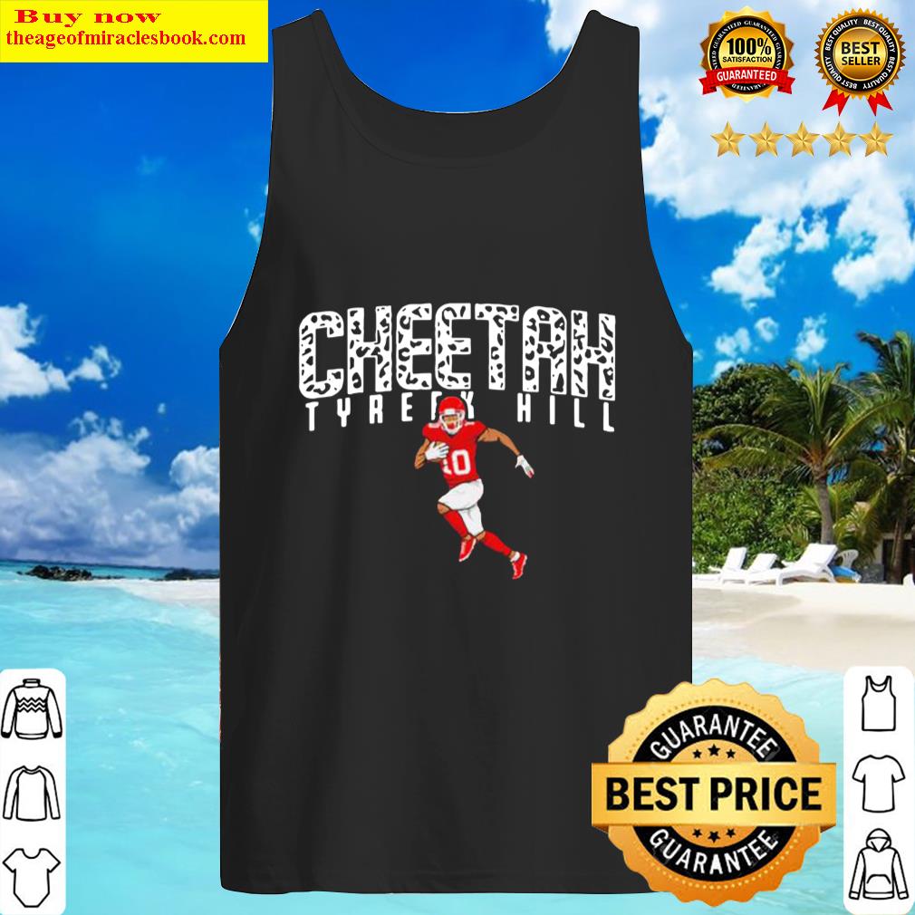 Tyreek Hill Cheetah Kansas City Chiefs Tank Top