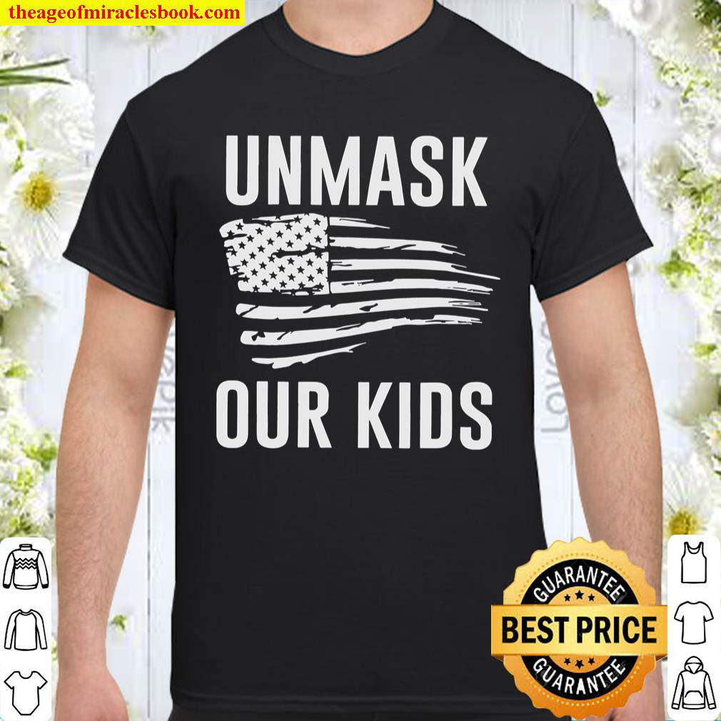 Official Unmask Our Kids American Flag shirt