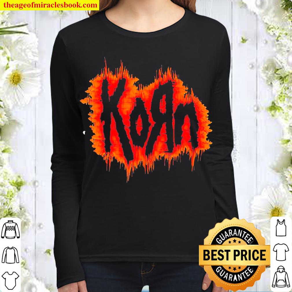 VINTAGE KORN COLLECTOR Women Long Sleeved