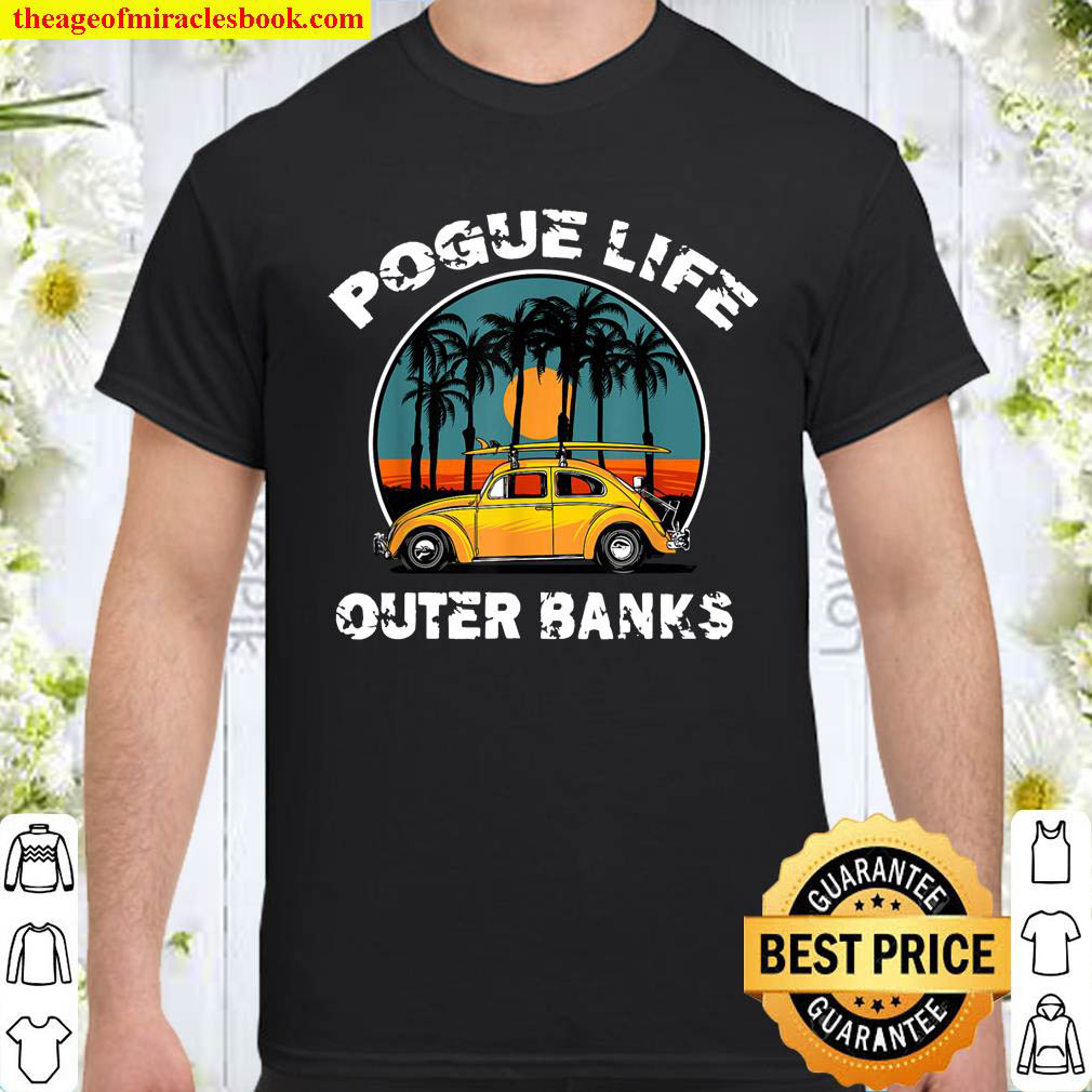 Official Vintage Retro Pogue Life Outer Banks T-Shirt