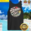 Vintage Texas 1971 Birthday Tank Top