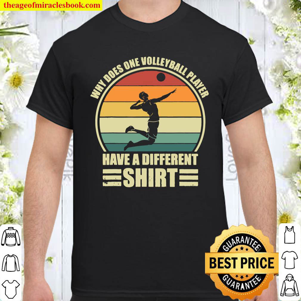 Official Why Does One Volleyball Player Have A Different shirt