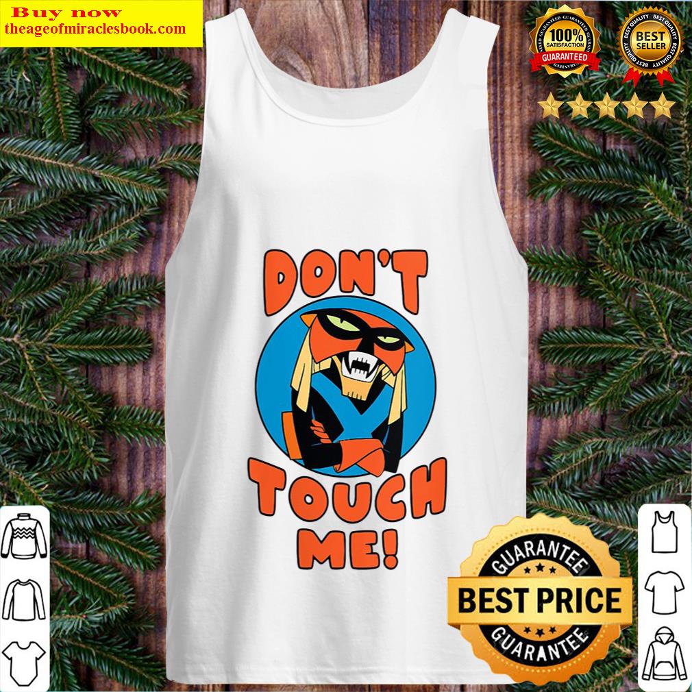 Womens Space Ghost Coast To Coast Dont Touch Me V Neck Tank Top