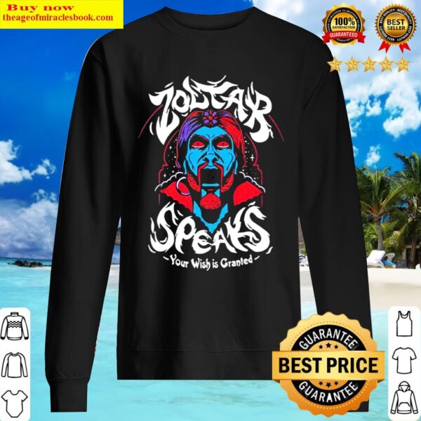 Zoltar Speaks Your Wish Is Granted Sweater