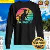 cat saying ew people sweater