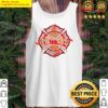 fire fighter crest firefighting medic pride tank top