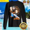 top popeye bluto hug stihl logo sweater