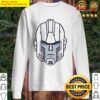 transformers halloween ironhide big face sweater