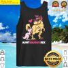 auntsaurus rex proud aunt tank top