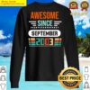 awesome since september 2003 sweater