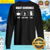badminton racket funny badminton player sweater