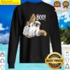 boo hanging sloth happy halloween sweater