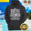 budget analyst hoodie