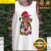 chicken christmas tank top