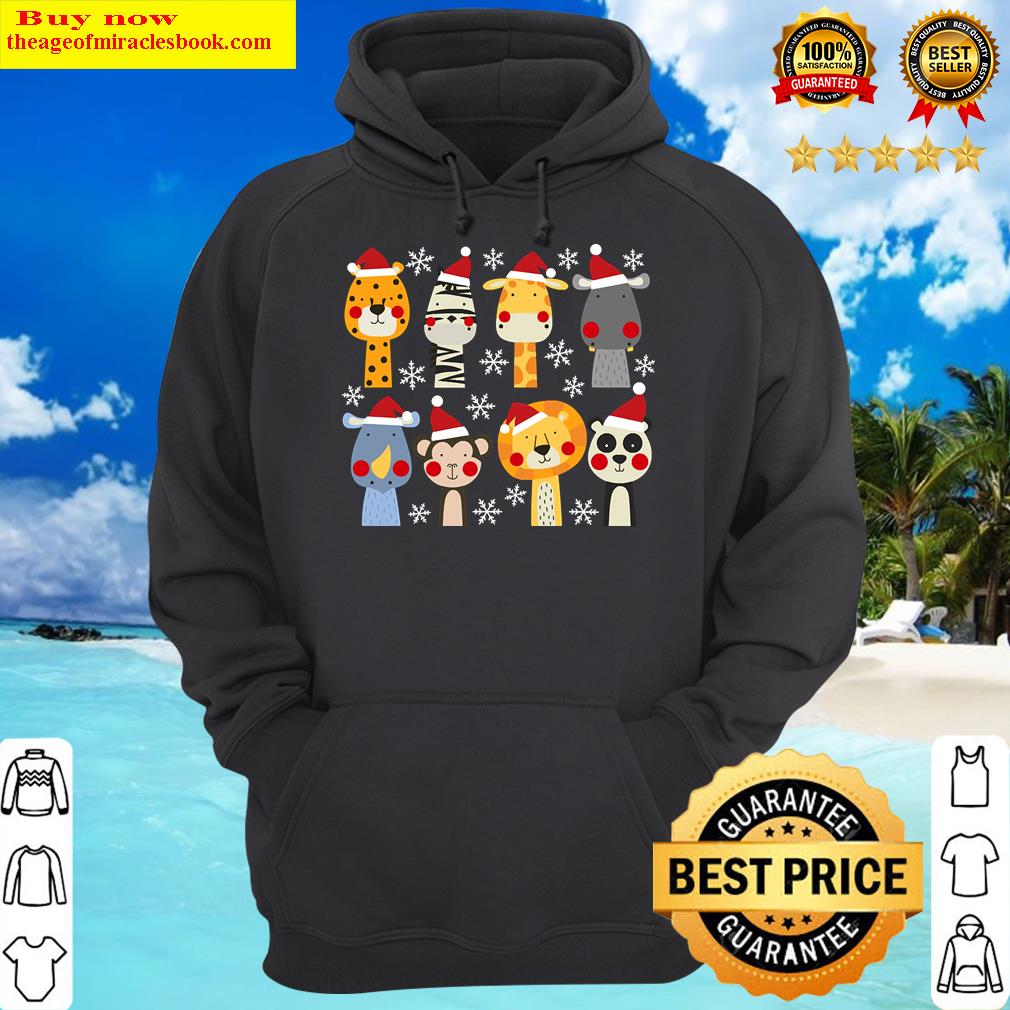 christmas jungle hoodie