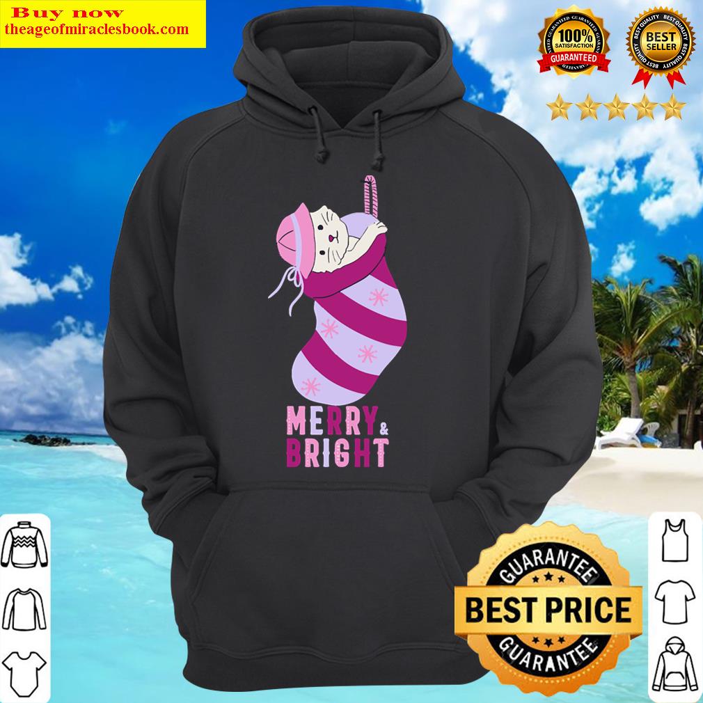 christmas kitten t shirt hoodie