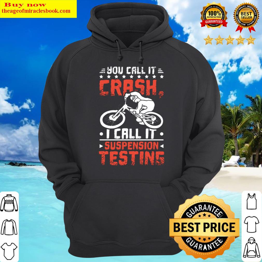 crash mountain bike hoodie