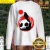 crow and skull sweater