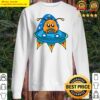 cute alien spaceship cartoon sweater
