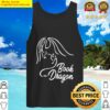 cute book dragon tank top