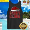 daddy claus christmas tank top