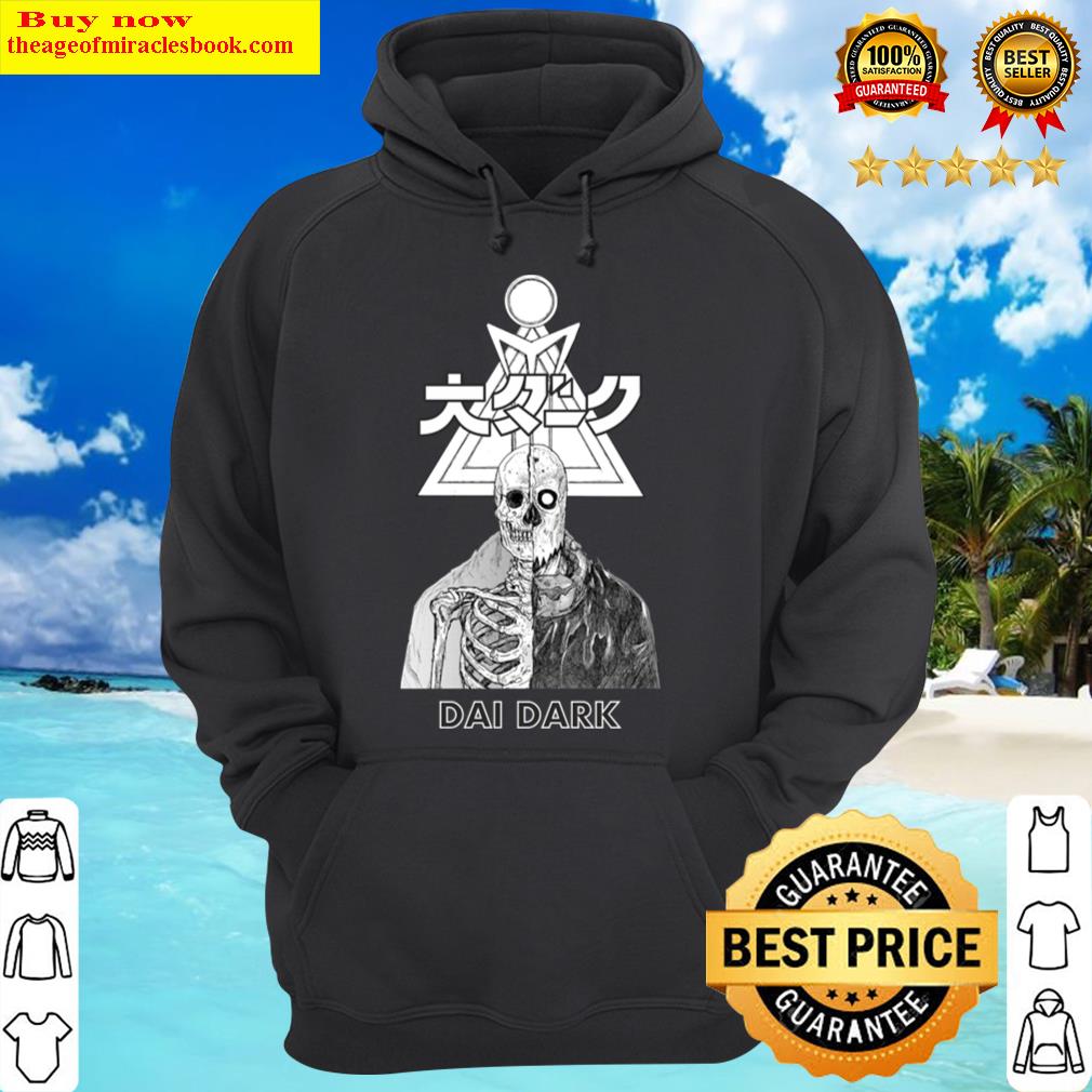 dai dark bw hoodie