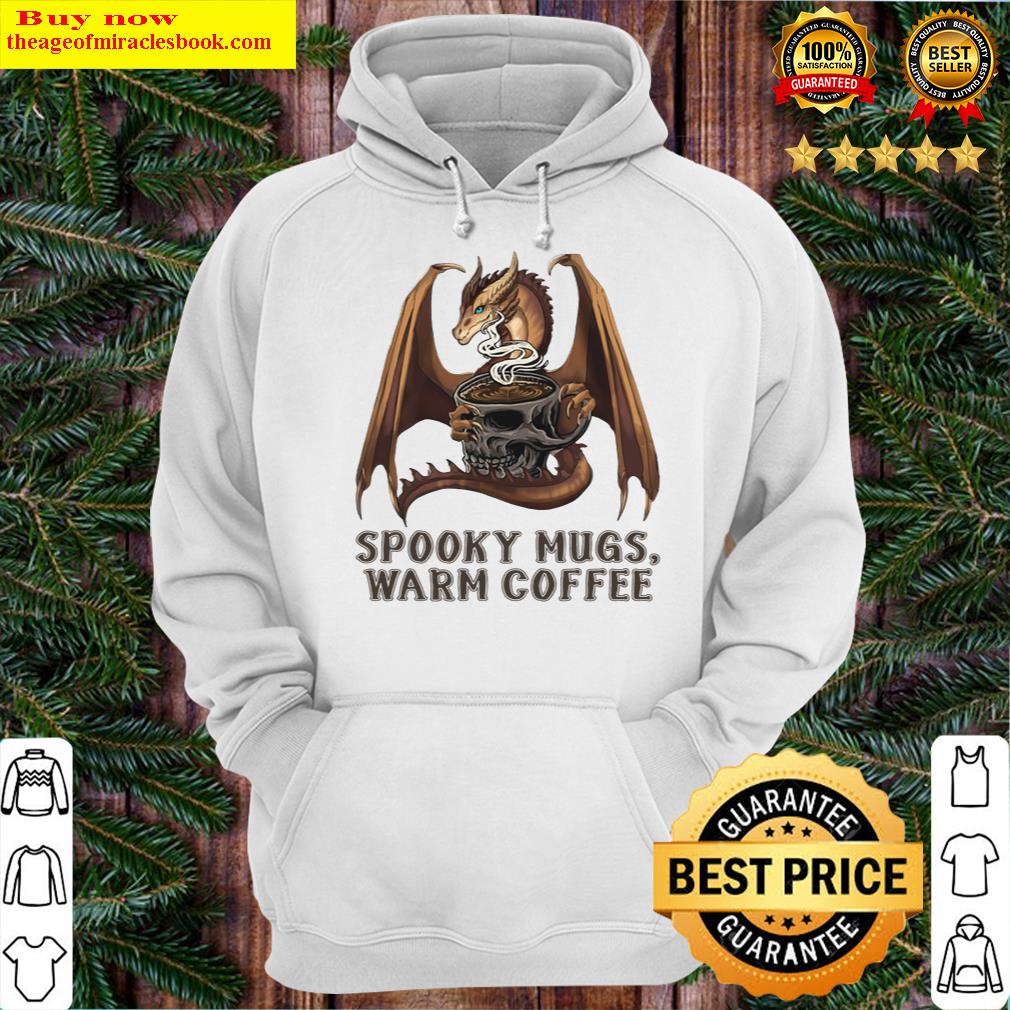 dragon spooky mugs warm coffee hoodie