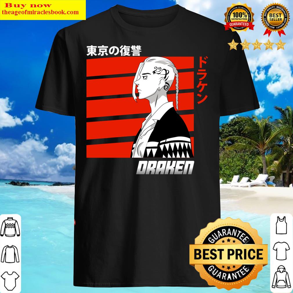 Draken Tokyo Revenger Shirt Draken Tokyo Revenger Shirt