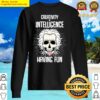 einstein creative skull sweater
