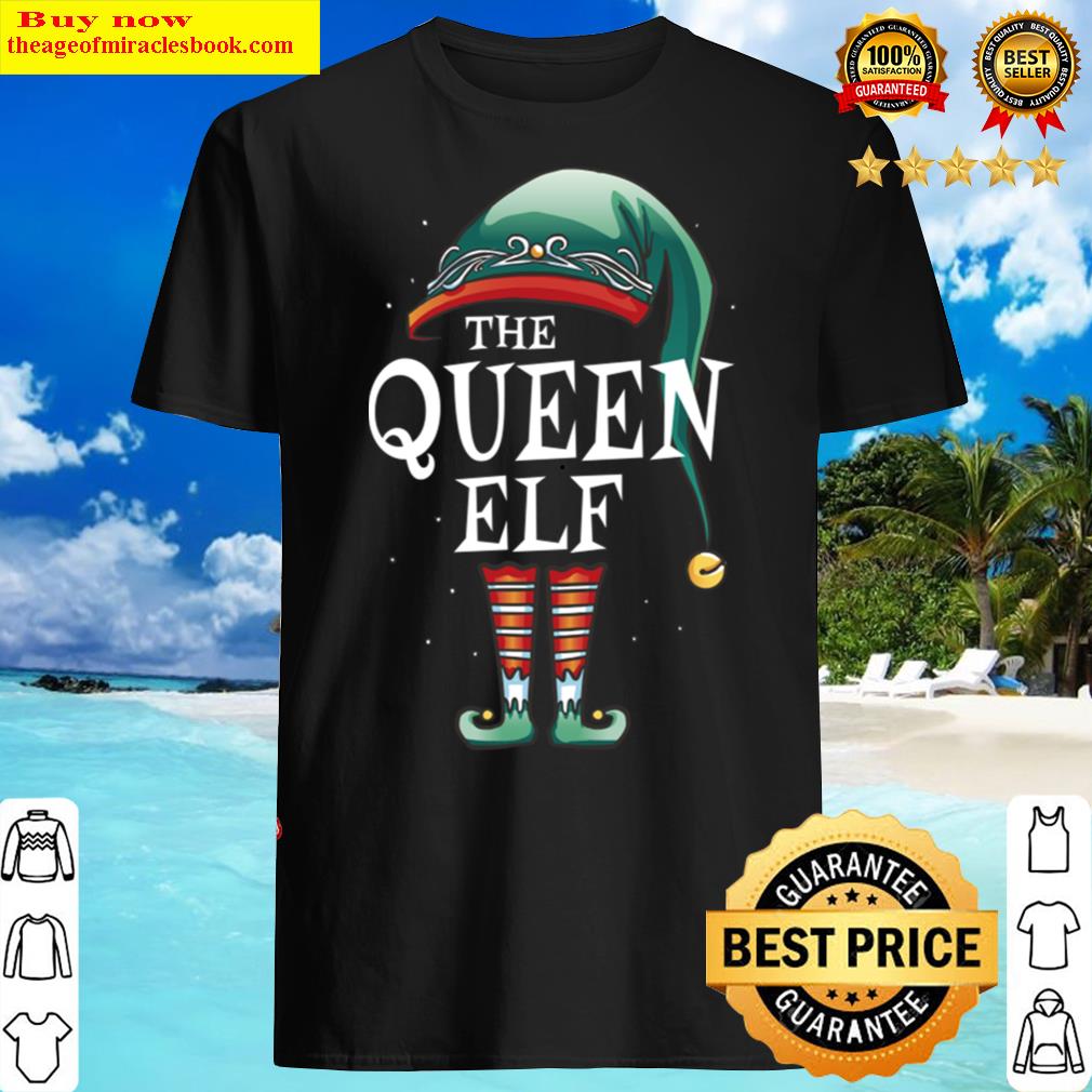 Festive Queen Elf Christmas Holiday Shirt