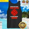 firefighter nonno premium tank top