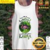 flamingo im a witch i dont wait for karma tank top