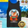 fox t shirt tank top
