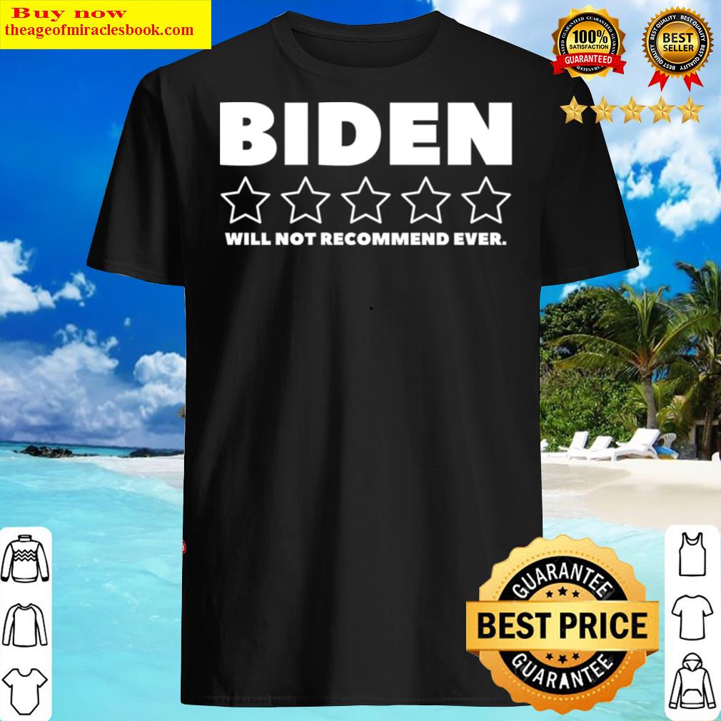 Funny Sarcastic Anti-biden Shirt