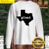 gilead texas map sweater