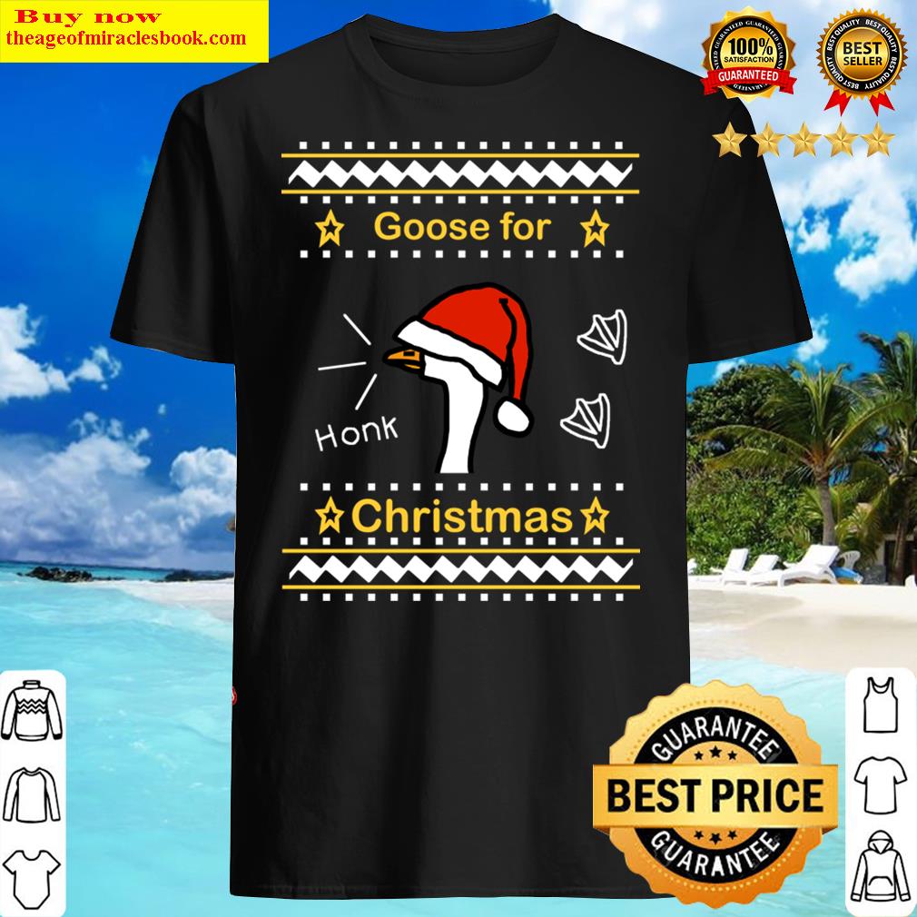 Goose Ugly Christmas Shirt Goose Ugly Christmas Shirt