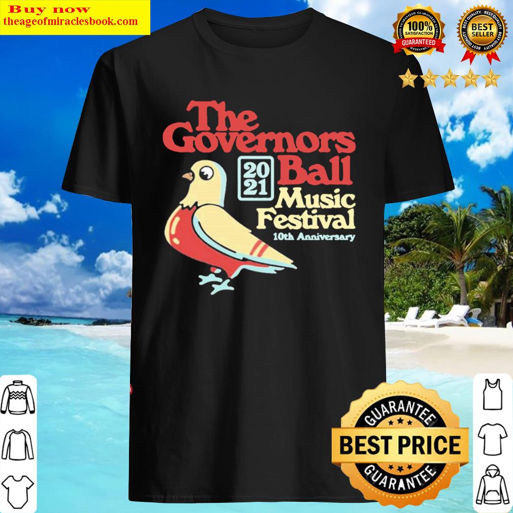Gov Ball Merch Gb21 Bird Logo Pullover Shirt