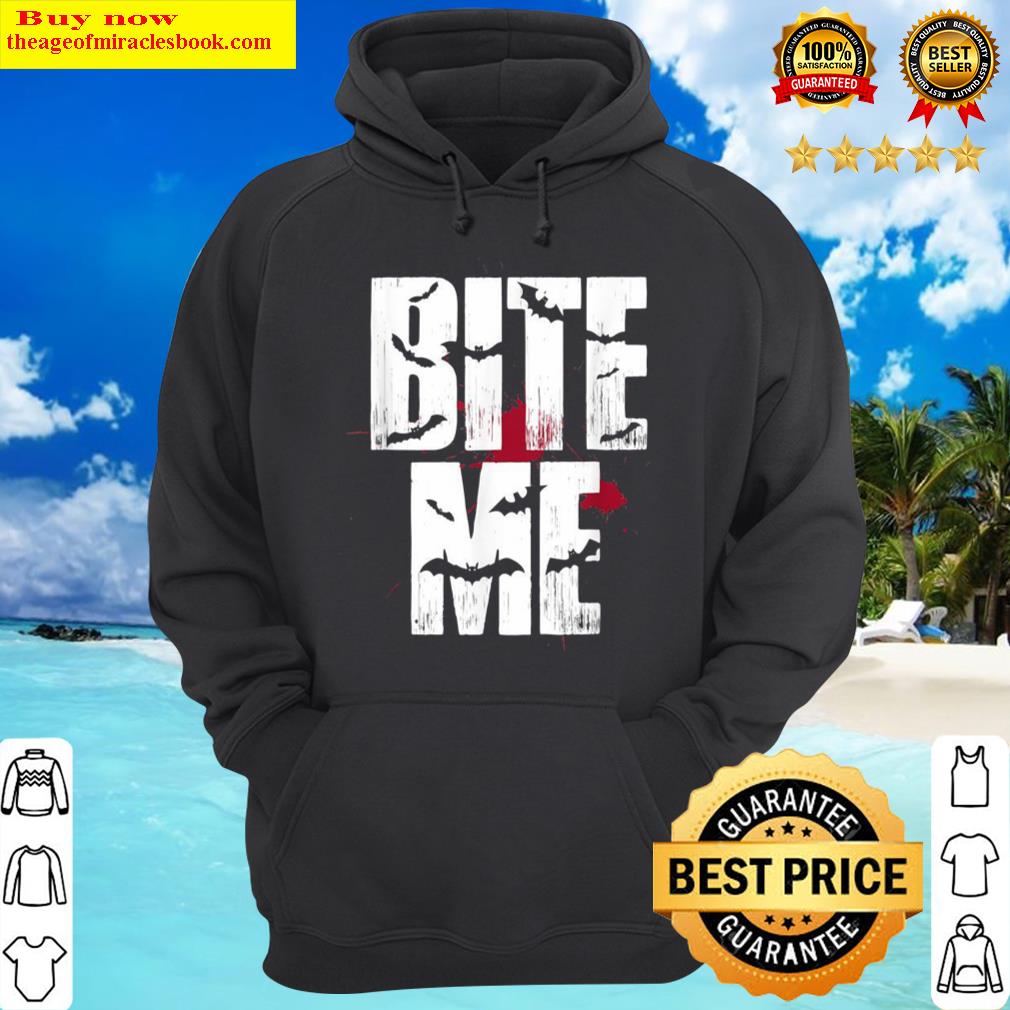 halloween bite me hoodie