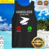 hangglider is calling great hangglider tank top