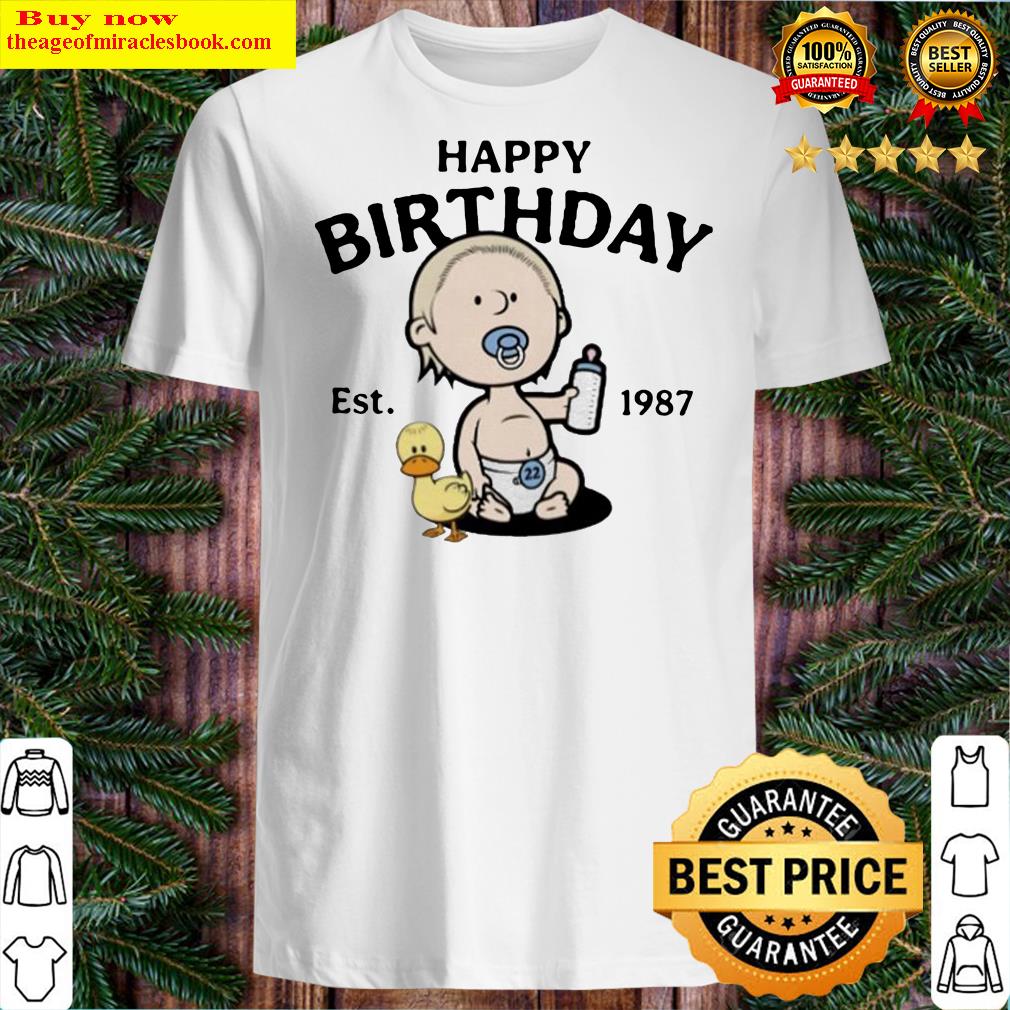 Happy Birthday 1987 Shirt