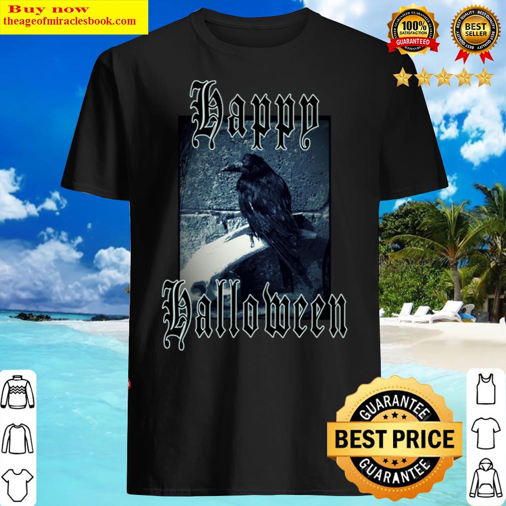 Happy Halloween Crow Shirt