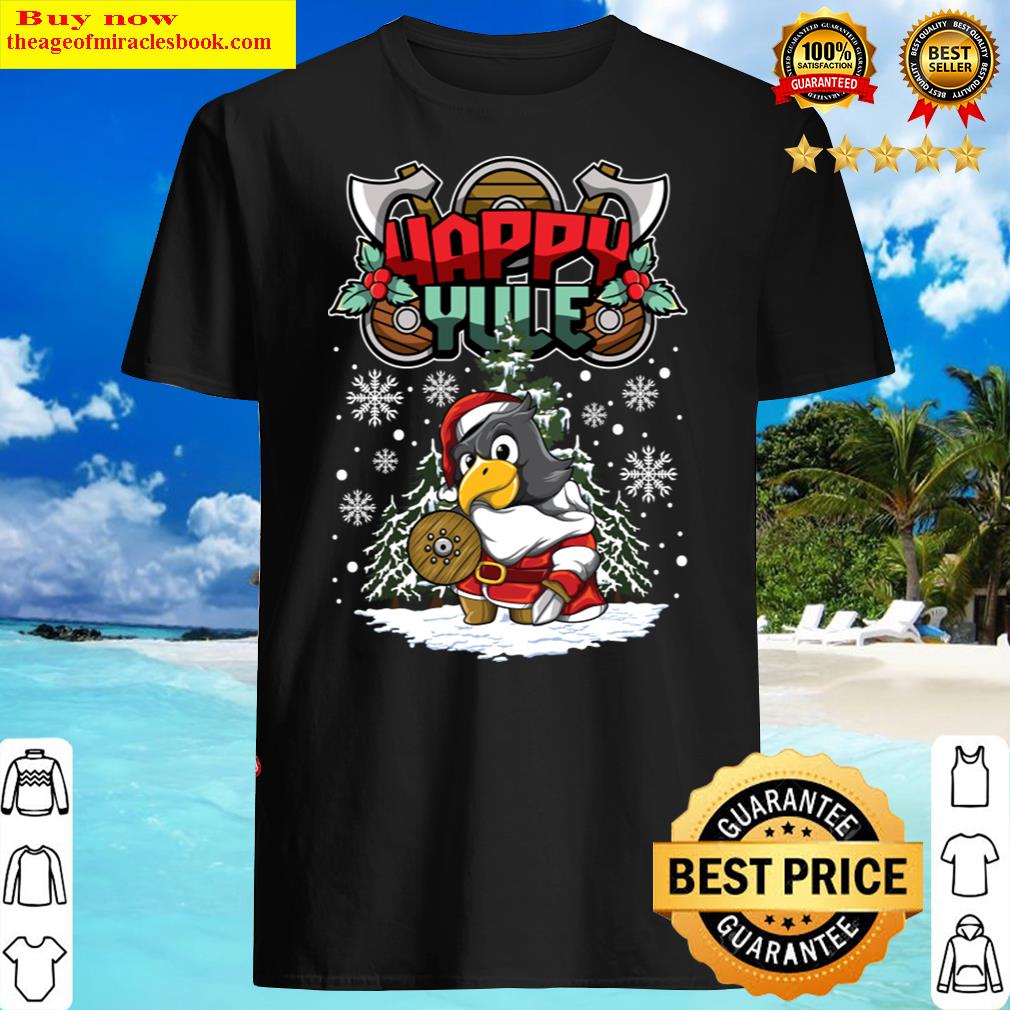 Happy Yule – Viking Christmas – Eagle Shirt