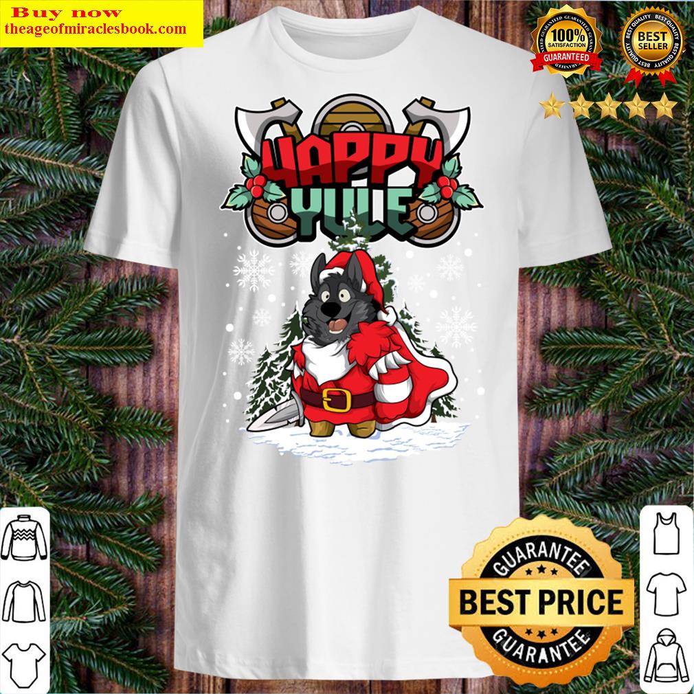 Happy Yule – Viking Christmas – Wolf Shirt
