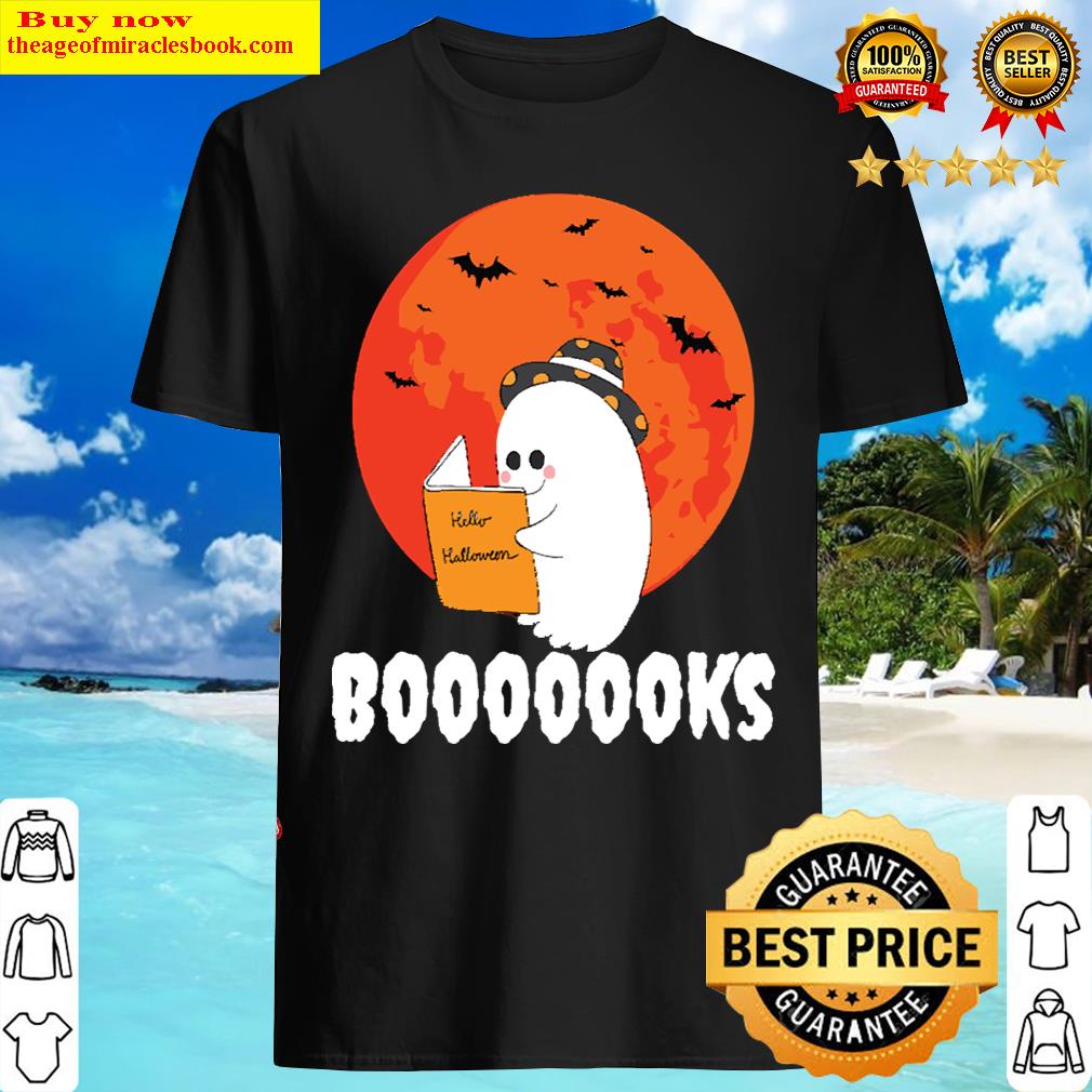 Hello Halloween Booooooks T-shirt Hello Halloween Booooooks T-shirt