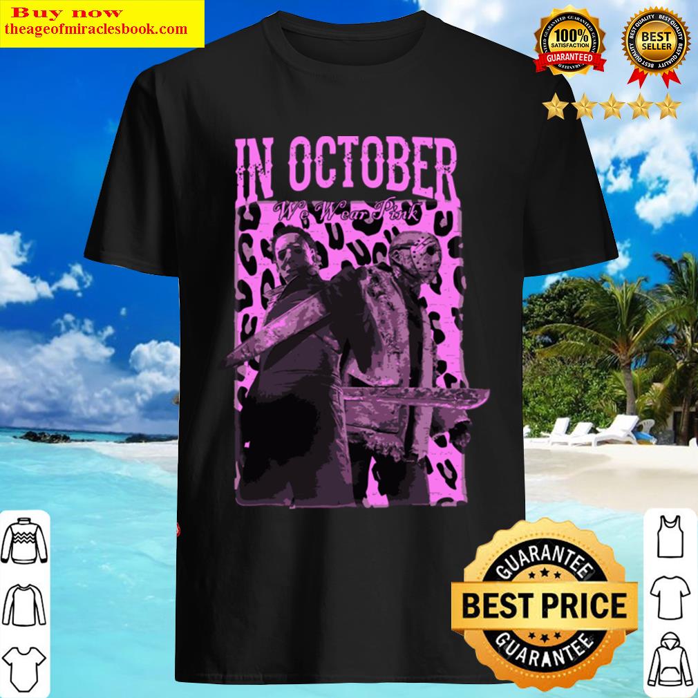 Horror Pink Halloween Shirt