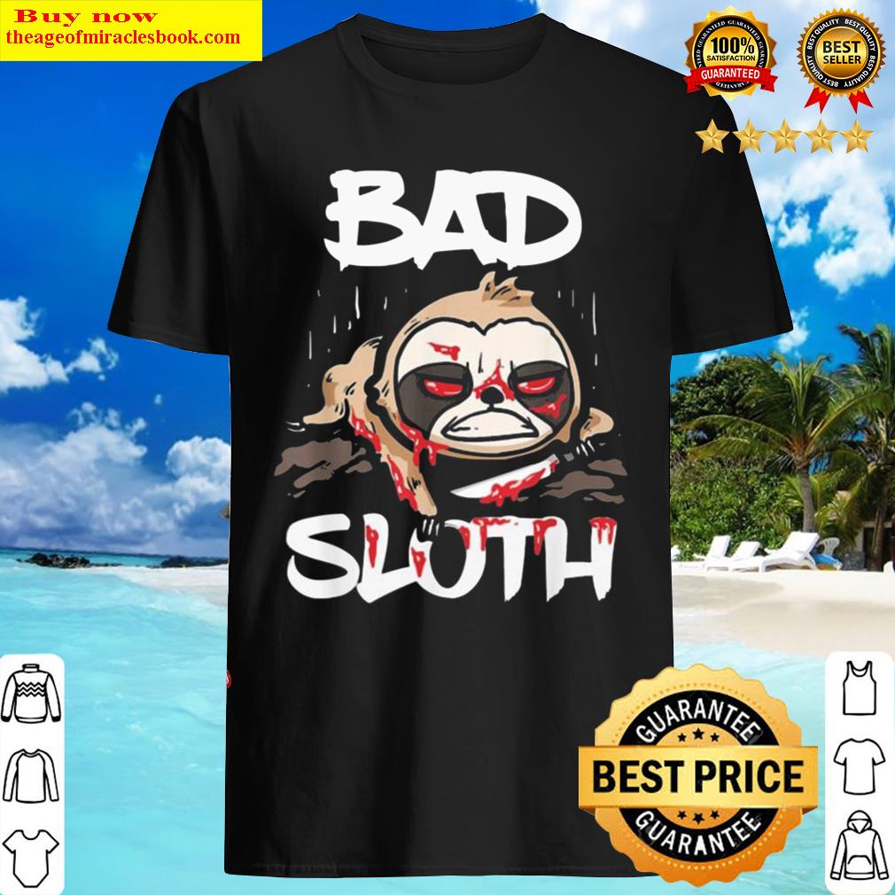 Horror Sloth Halloween Bad Sloth