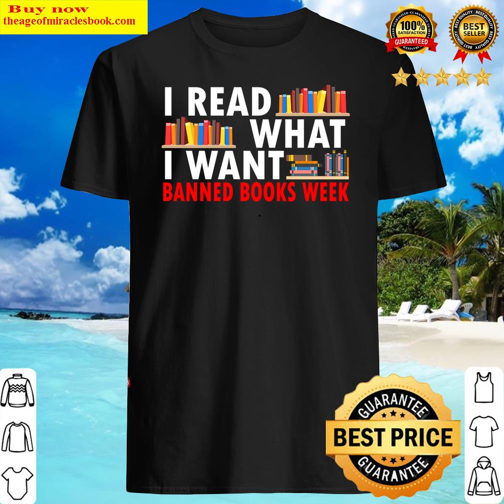 I Read What I Want Reading Celebration Event Shirt