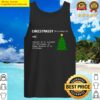 its christmassy tank top